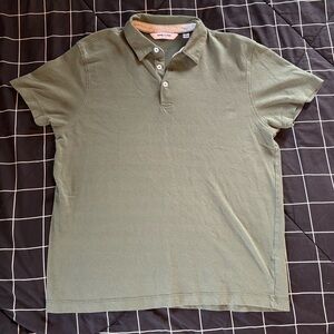 Kenneth Cole Olive Polo
